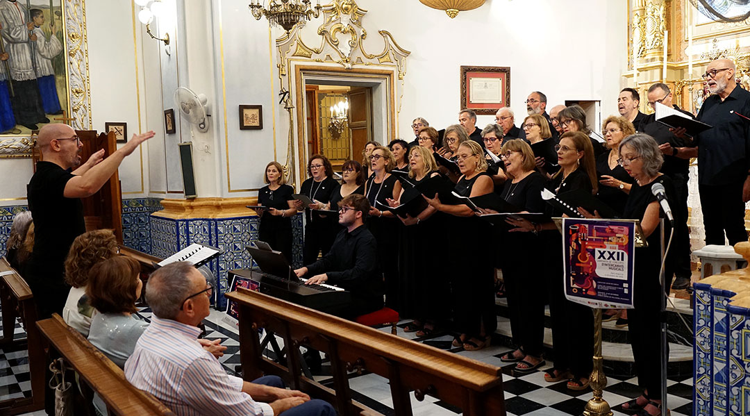 Intercanvi la Coral AACA i el Cor Echo Vocis de Sueca