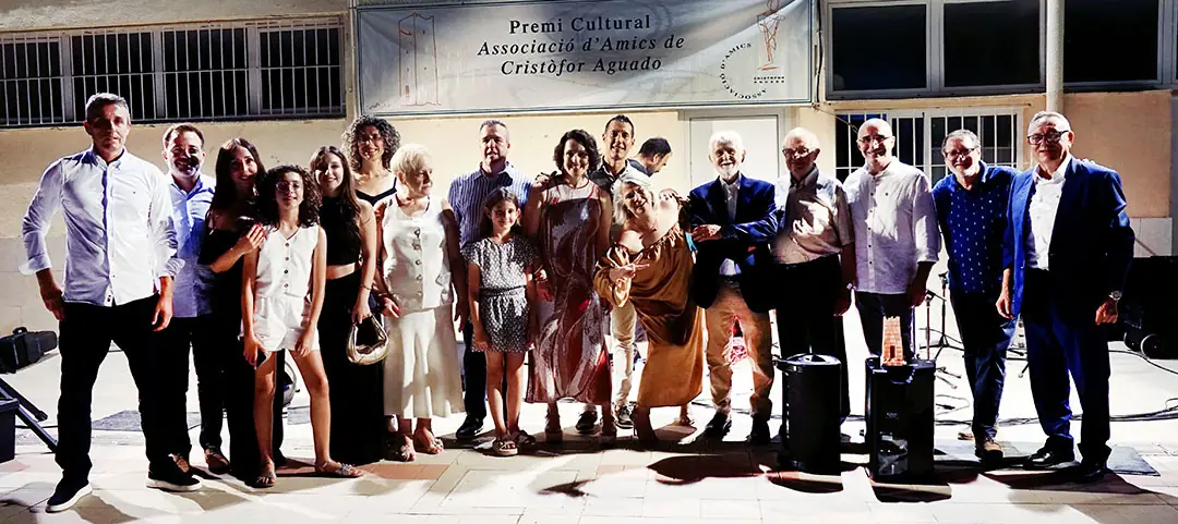 XXV Premi Cristòfor Aguado a Josep Vicent Albert i Aguado